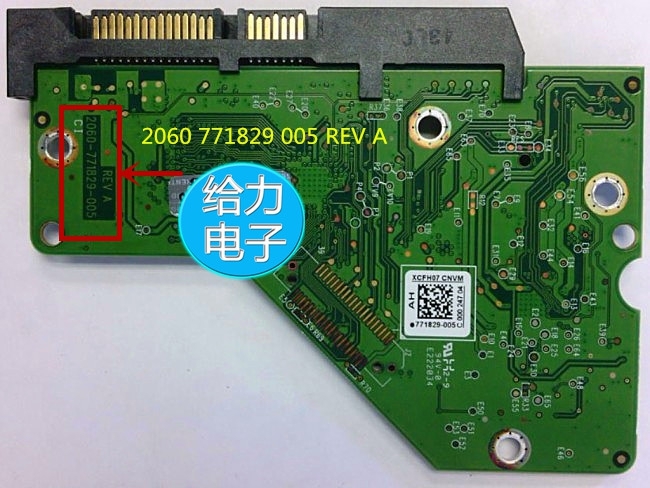 WD10EZEX-08M2NA0 771829-305 AA WD SATA 3.5 PCB