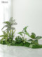 Simulated Green Plants for Landscaping, Small Landscape under Stairs, Corridor Corners, Window Partitions, Floor-Standing Fake Plant Decorations and Arrangements
