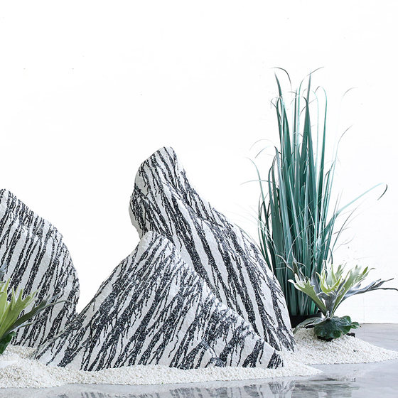 Roman's Mother's Simulated Stone, Natural Snow Wave Stone, Cloud Sea Stone, Paving Stone for Courtyard, Garden, Indoor Landscaping Decoration