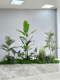 Artificial Green Plant Landscaping Combination, On-Site Real-Life Photography, Window Decoration, Fake Plant Landscape, Indoor Atmosphere Tree Ornaments