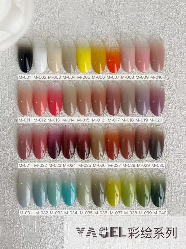 Yagel New Product No-Wash High Saturation Thick Gradient Painting Gel Duck Gel Yagel New Product No-Wash High Saturation Thick Gradient Painting Gel Duck Gel