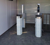 Tianjin construction site real-name three-roll gate pedestrian channel dynamic face recognition access control attendance system
