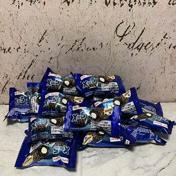 Special Offer: Laiyifen X-5 Black Chocolate Cookie Bar 500g, Imported from Korea, Delicious Filling, Satisfying and Crispy