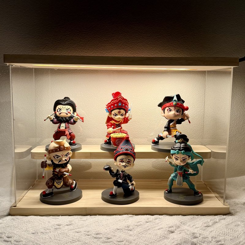 Chaoshan Yingguo Dance Model Figurine, Intangible Cultural Heritage Mascot Doll, New High-End Gift Souvenir