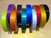 High-brightness reflective warning sticker PET car sticker color decorative adhesive tape Isolation Lineup Range ID DIY2 5cm