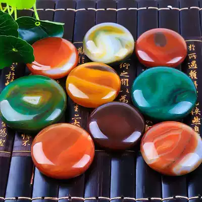 Nanjing Yuhua stone rough natural agate fleshy flower pot clearance fish tank potted decorative pebbles multicolored small stone