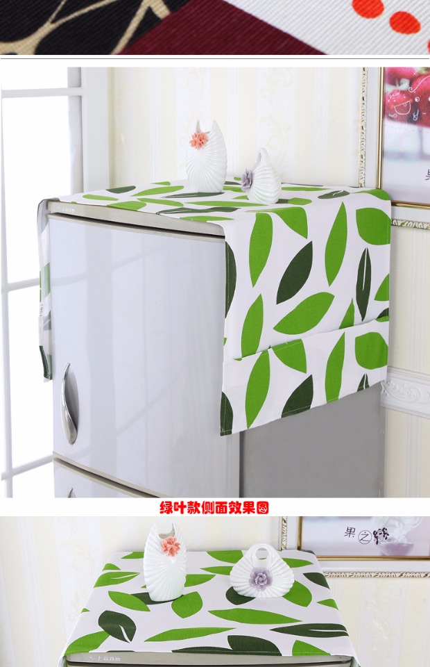 Vỏ tủ lạnh chống bụi mục vụ châu Âu có khả năng chống bụi bẩn, dễ lau chùi, khăn trải giường, nhiều kiểu dáng hơn, chọn vải bọc bảo vệ áo điều hòa