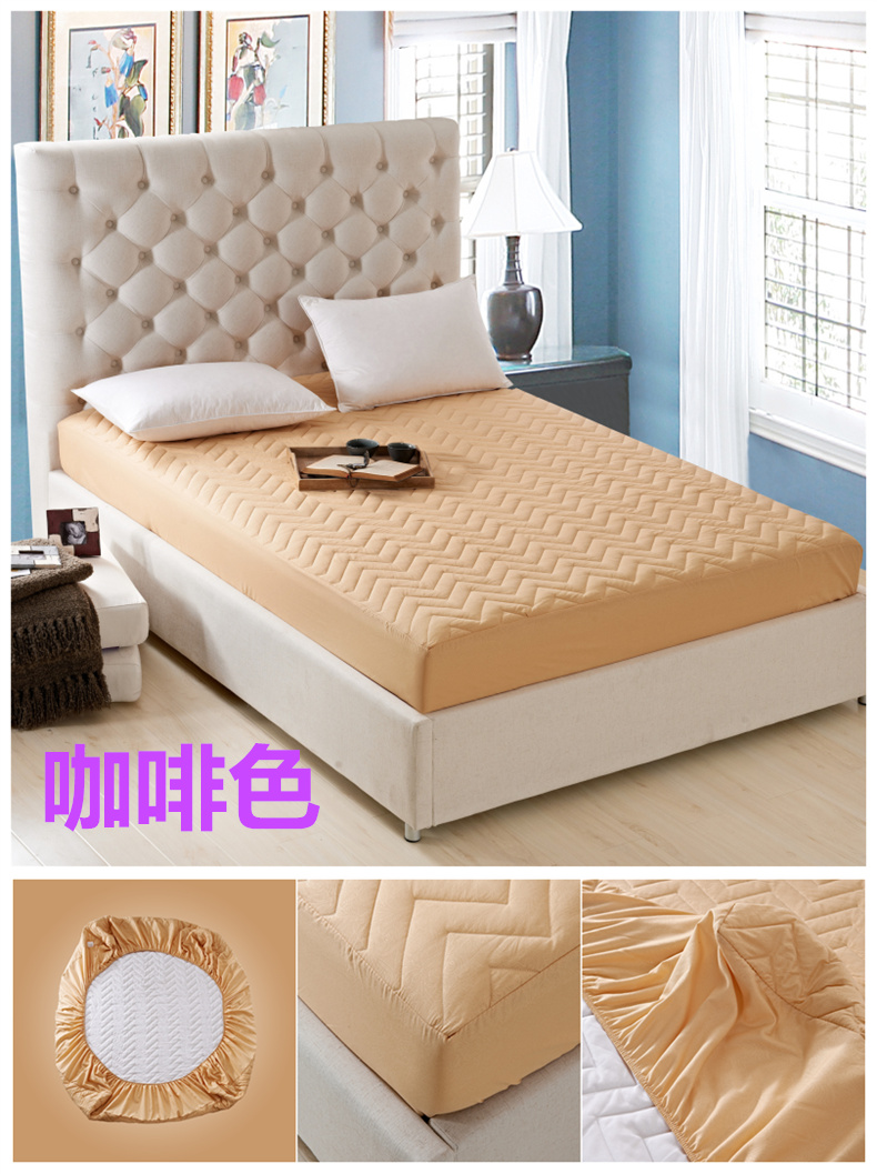 Chín hươu Fort dày DN giường bông Simmons / nệm bảo vệ bedspread / tấm ga trải giường miễn phí vận chuyển Covers trượt giường ngủ - Trang bị Covers Ga phủ giường Everon