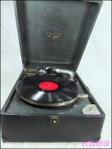 Antique collection Miscellaneous antique Miscellaneous hand-cranked player American victory VICTOR hand-cranked phonograph