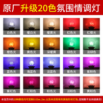 Small purple light Bedroom sleep atmosphere light Purple romantic warm bedside light Take pictures to fill the light mood Net red small night light