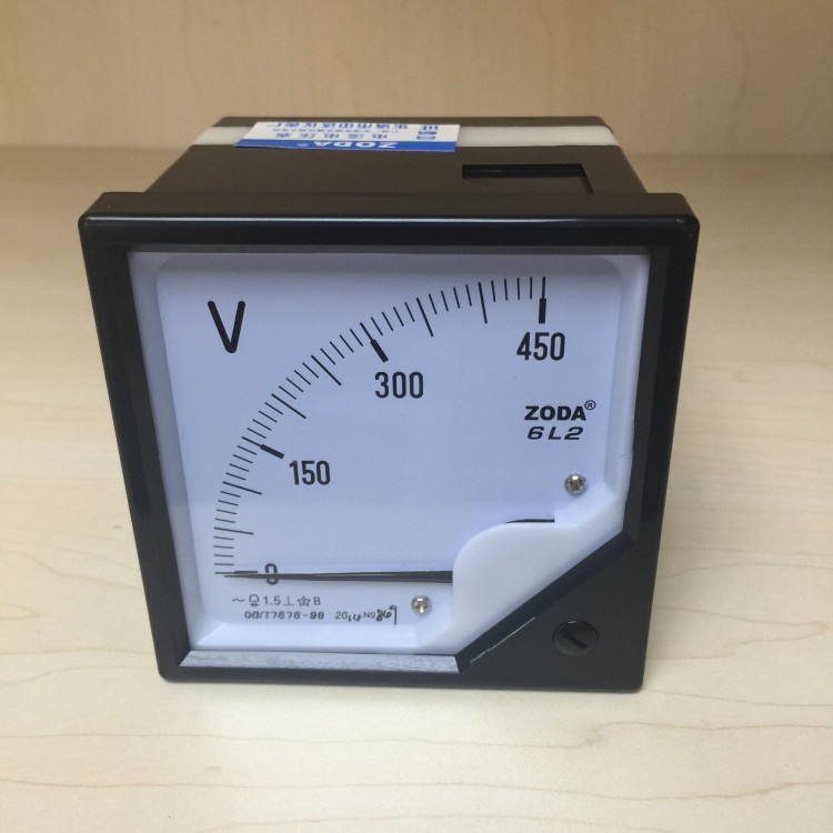 Medium Delta 42L6 AC Current Flow Table Voltmeter Frequency Table Factor Table Power Table Potable Pointer Table