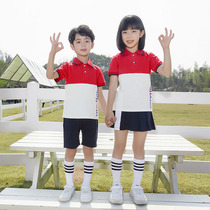 Primary school uniforms Summer clothing Inn College Wind Childrens class clothes Summer suit Graduation photos Costume Kindergarten Garden Clothing