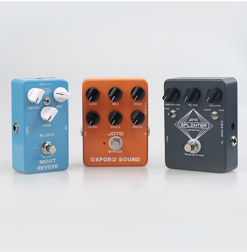 Педаль эффектов 卓乐joyo单块效果器混响失真音箱模拟便携吉他jf-20 jf-21 jf-22