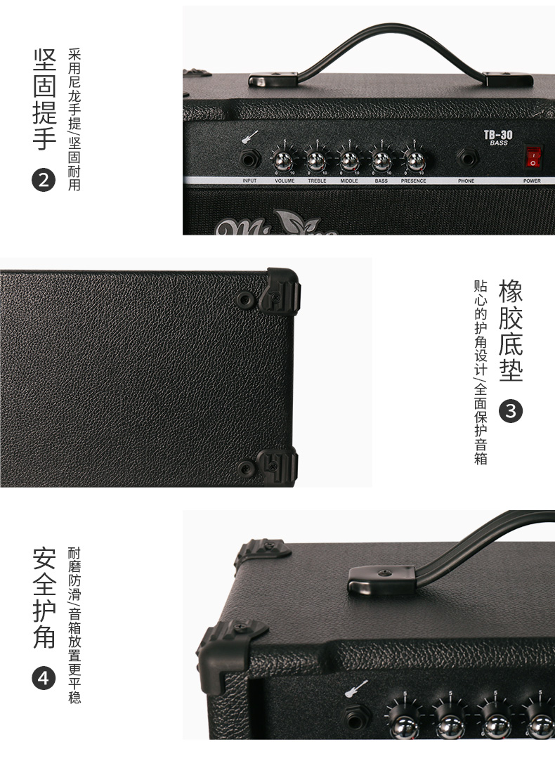 Loa bass điện Mingsen chính hãng 30W Loa bass bass điện 30W Loa bass âm thanh BASS - Loa loa loa sony xb12