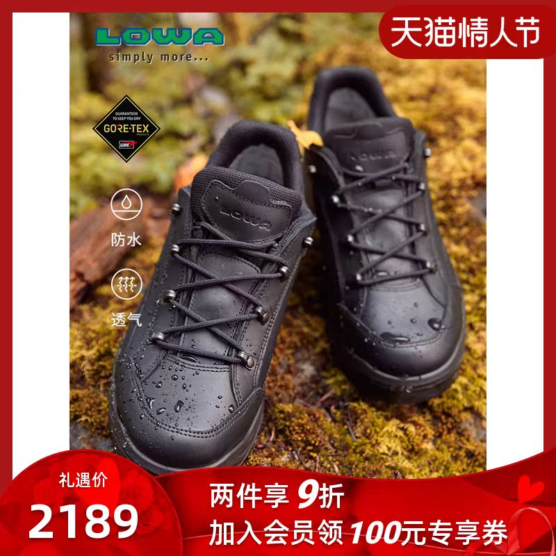 LOWA low-top tactical boots hiking boots men's RENEGADE II GTX TF waterproof combat boots L310904
