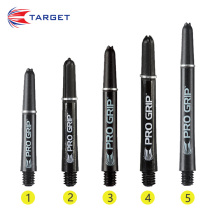 UK TARGET PRO GRIP BLACK and WHITE ALL FIVE LENGTHS DART BARRELS NYLON DART ACCESSORIES DART BARRELS