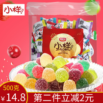 Sample sour q sugar Rubber candy juice Fudge Bulk mixed flavor Childrens snacks bulk wedding candy 500g
