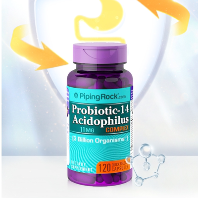 【第2件0元】朴诺成人益生菌胶囊120粒