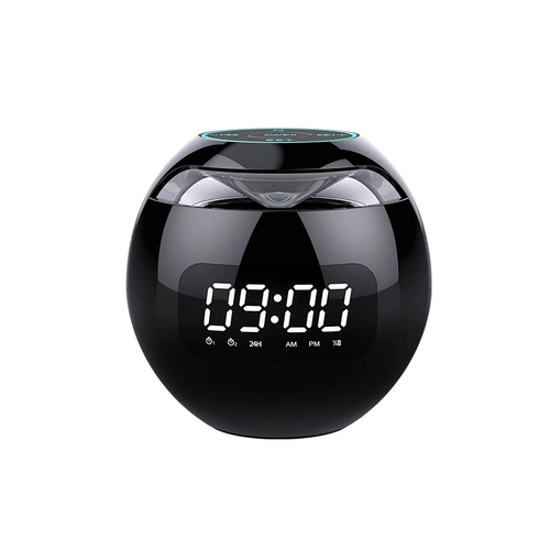 Yalanz Bluetooth -динамик Smart AI Small Audio Clock Wireless Mini -Purse -Portable Small Home пользователь Внешний ультра -высокоуличный автомобиль сабвуфера с большим объемом 3D -приема 3D -отчет