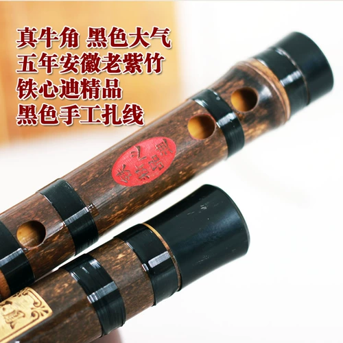 [九种颜色 竹笛铁心迪正品/笛子乐器/专业精品级演奏笛/]