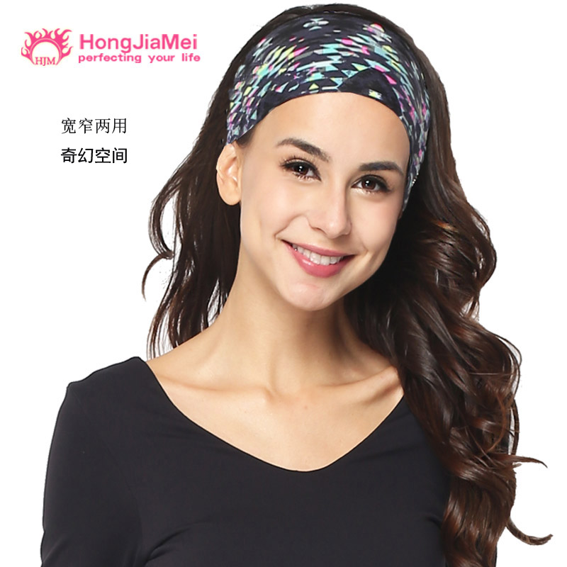 Yoga thể thao ban nhạc tóc mồ hôi phụ nữ chạy thể thao headband hẹp bian chống trượt đai chống mồ hôi đầu phòng tập thể dục quan ao yoga