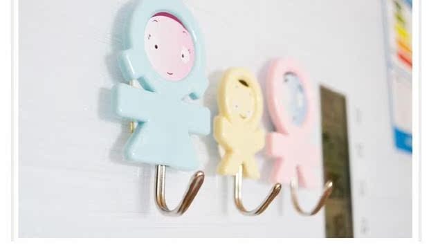 Nhà sáng tạo nhu yếu phẩm hàng ngày cửa hàng bách hóa ba cổng móc / móc dính mạnh (ba vào) 38g - Thiết bị sân khấu đèn pha led nháy