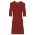 SNIDEL 2018 mùa thu và mùa đông sản phẩm mới Dệt Kim slim dress SWNO184040