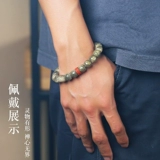 Четки бодхи, браслет, портативные четки из круглых бусин из грецкого ореха