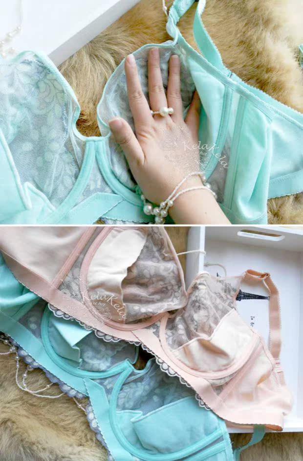Rất mỏng thêu H cup dễ thương điều chỉnh loại áo ngực 75G bộ sưu tập sữa phó cốc lớn 70H có 65 có thể đặt trong suốt - Strapless Bras shop đồ lót đẹp