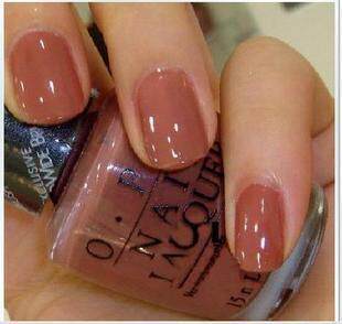 American original dress OPI nail polish C89 chocolate mousse lacquered white official with anti-fake version