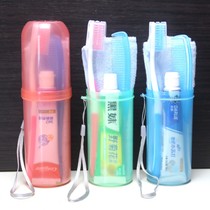 Travel Wash Cup Travel Toothbrush Toothpaste Box Portable Towel Items Suit Travel Wash Suit Unit Gift