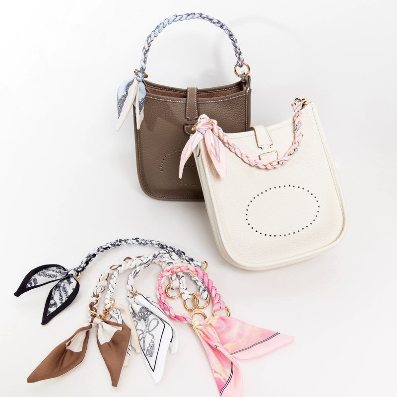 Fuying Accessories Are Suitable for Hermès Bags, Silk Scarf Pendants, Handbag Modification Straps, Decorative Pendants, Evelyn