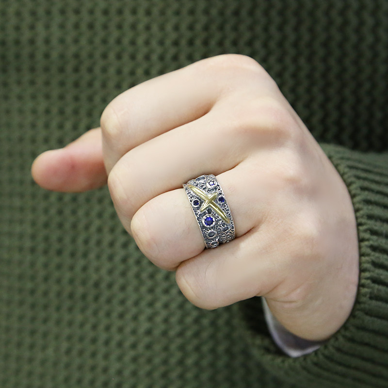 Bague homme en Argenterie - Ref 3087896 Image 4