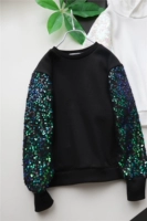 Черные блестки