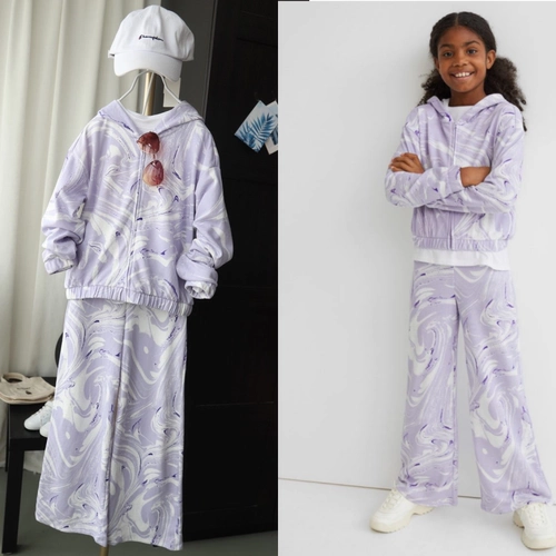 Осенний комплект, куртка с молнией, хлопковые штаны, подходит для подростков