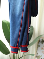 Джинсовая синяя полоса