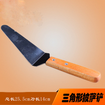  Premium wooden handle Stainless steel cake shovel Pizza shovel Pizza shovel Cookie shovel Baking DIY tool