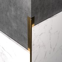 With Yongyong Side Strip Tile Yang Angle Line Closing Strip Aluminum Alloy Right Angle Wrapping Wall Protective Corner Guard Wall Corner Seal Edge Strip