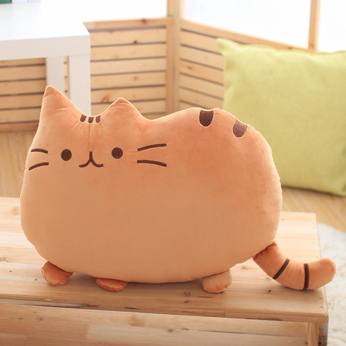 Большая подушка, плюшевая игрушка, кукла для обнимания для сна, кот, подарок на день рождения