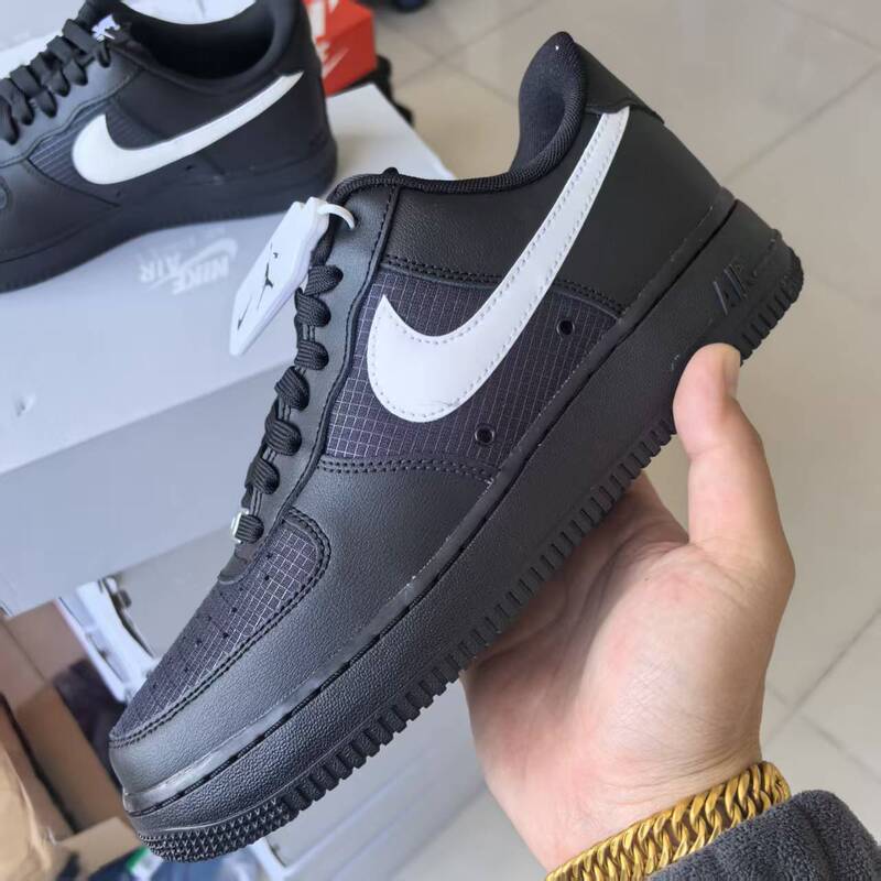Nike Nike Summer Men's Shoes Af1 Black and White Air Force One Sneakers Casual Shoes Sneakers Ir0952-001