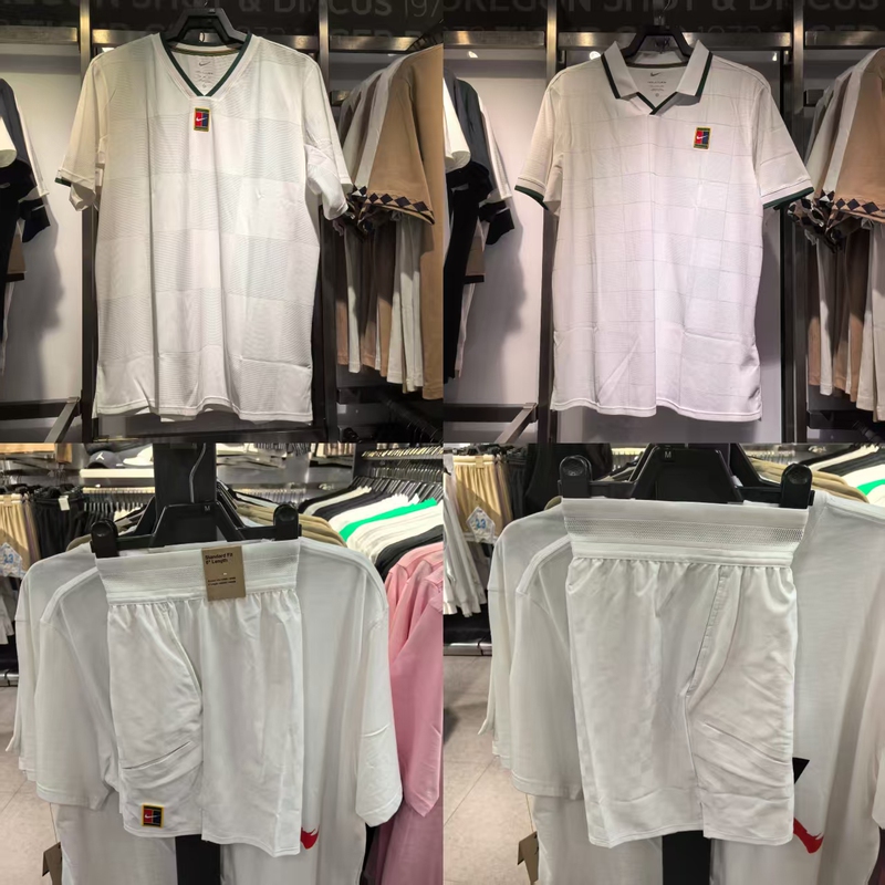 Nike 2026 Wimbledon Tennis Short-Sleeve Shorts Ib1044-100 Ib1025-100 Ib1015-100