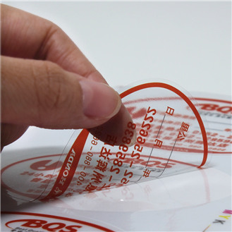 Colour paper adhesive printed bookbinding carton label Sticker Color adhesive Advertising Label Barcoding stickup paper 