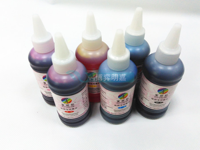 Fulicai INK CONTINUOUS ink supply system special ink 100ML Suitable for all brands of inkjet printer ink