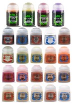 Warhammer 40K racial paint set Death Guard Death Guard simple paint fine paint contrast paint