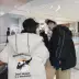 Áo khoác nam mùa đông Áo bông Hàn Quốc Quần áo áo khoác cotton Áo khoác bông những người yêu thích Áo khoác mùa đông xuống Quần áo cotton mùa đông thủy triều áo parka nam Trang phục Couple