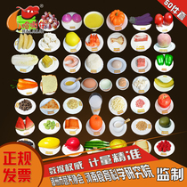 Chinese Residents Balanced Diet Pagoda Food Exchange 50-Piece Dietary Guidance Food Model Customization