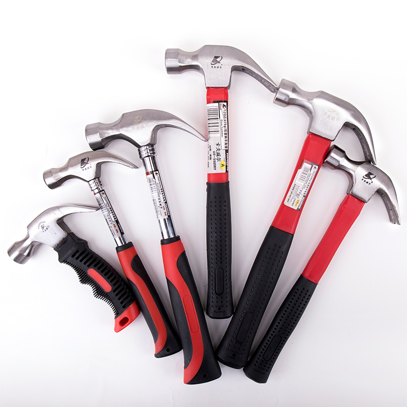 Sheep horn hammer 250G 375G 500G multi-function hammer hammer hammer hammer Pull up hammer life-saving safety hammer hammer