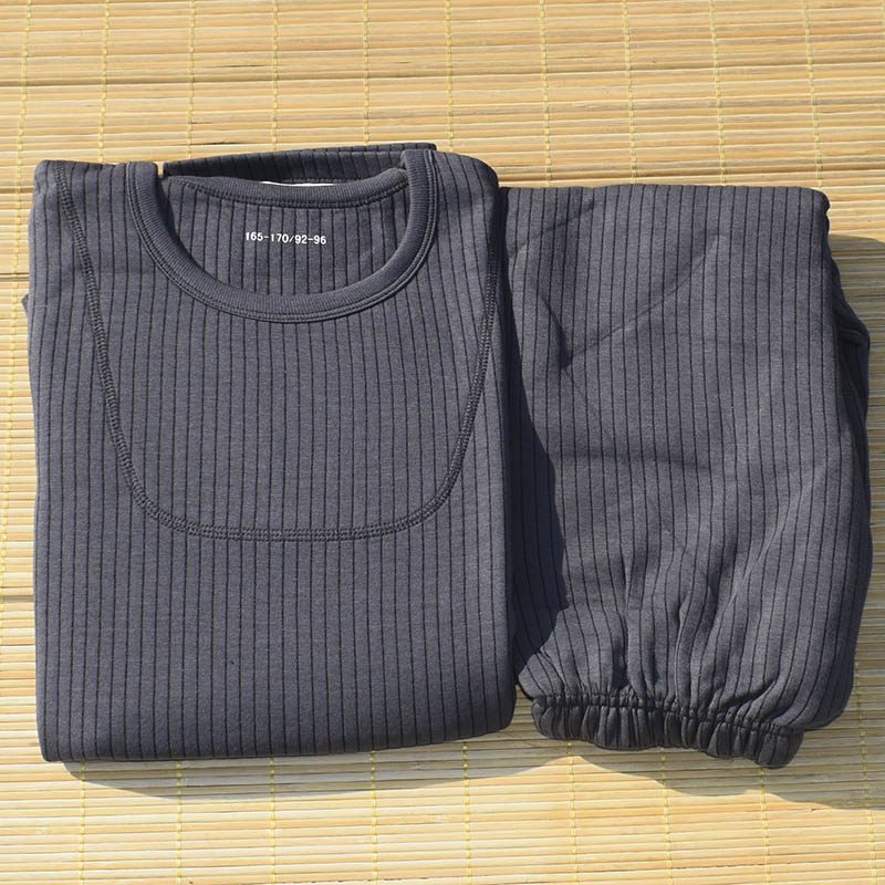 Warm underwear cold area autumn clothes suit