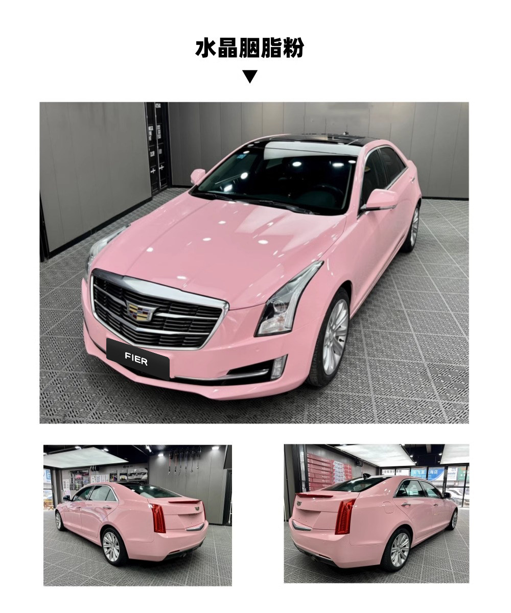 Factory wholesale whole roll of casting-grade silver film for car body vinyl wrap, car color change film PET