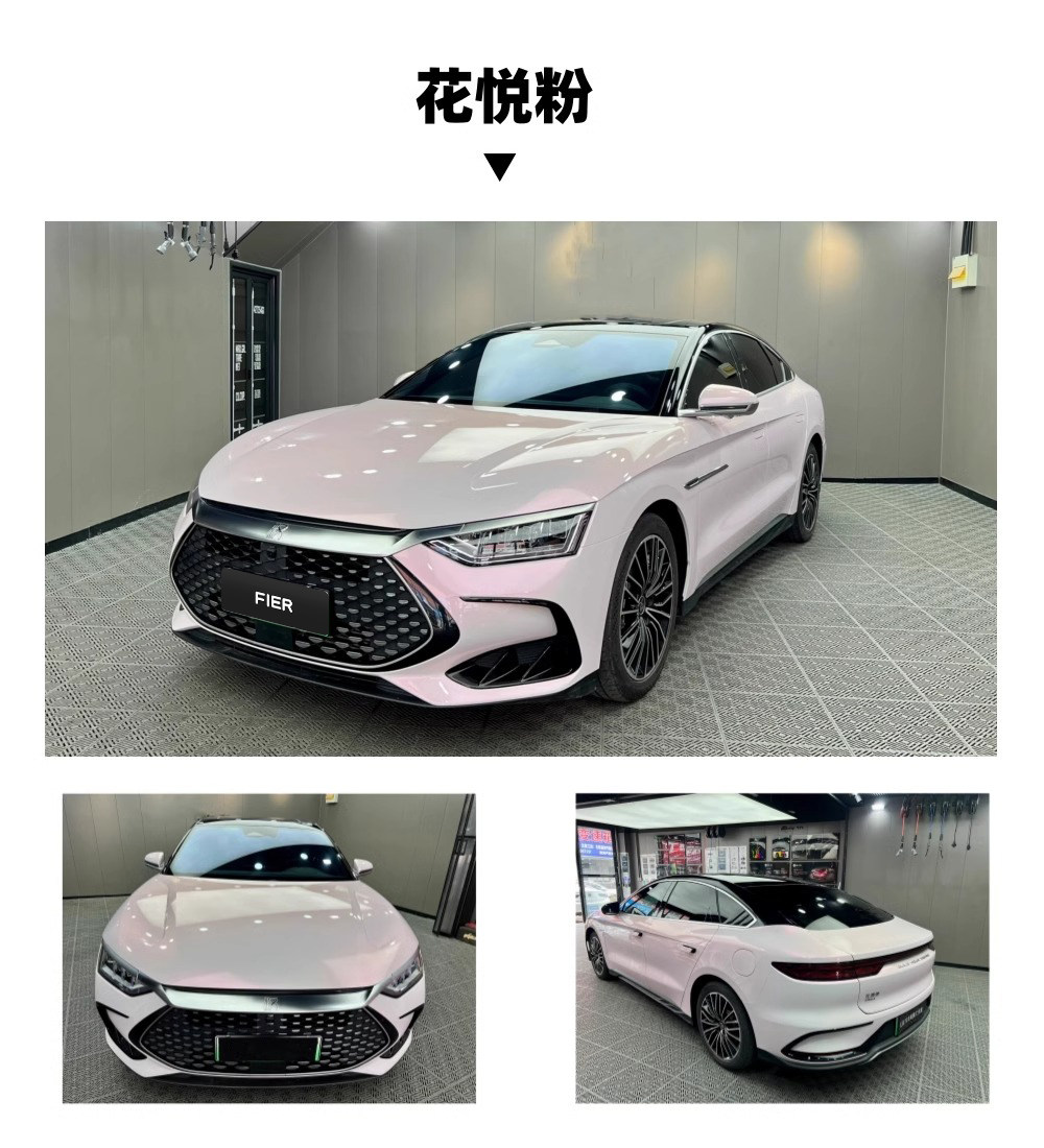 Factory wholesale whole roll of casting-grade silver film for car body vinyl wrap, car color change film PET